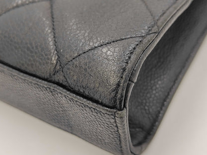 CHANEL Briefcase Caviar Skin Business Bag