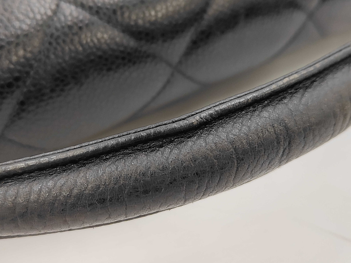 CHANEL Briefcase Caviar Skin Business Bag