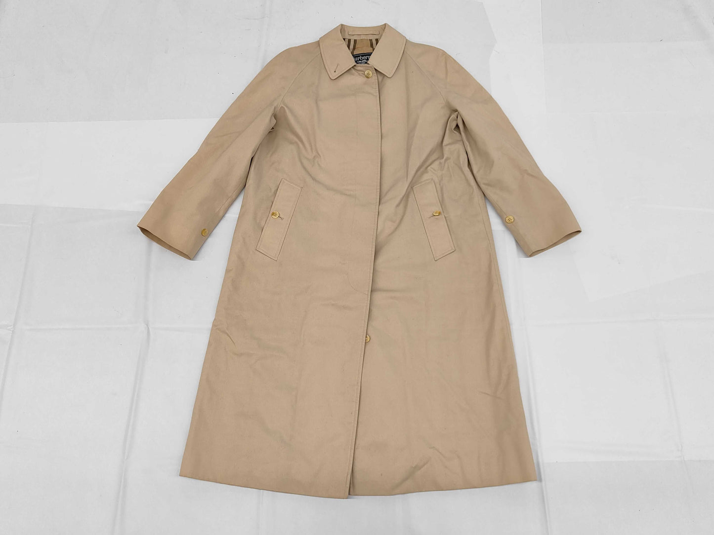 Burberrys Nova Check Trench Coat