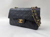 CHANEL CHANEL Lambskin Matelasse 23 Double Flap Double Chain Shoulder Bag Black Shoulder Bag