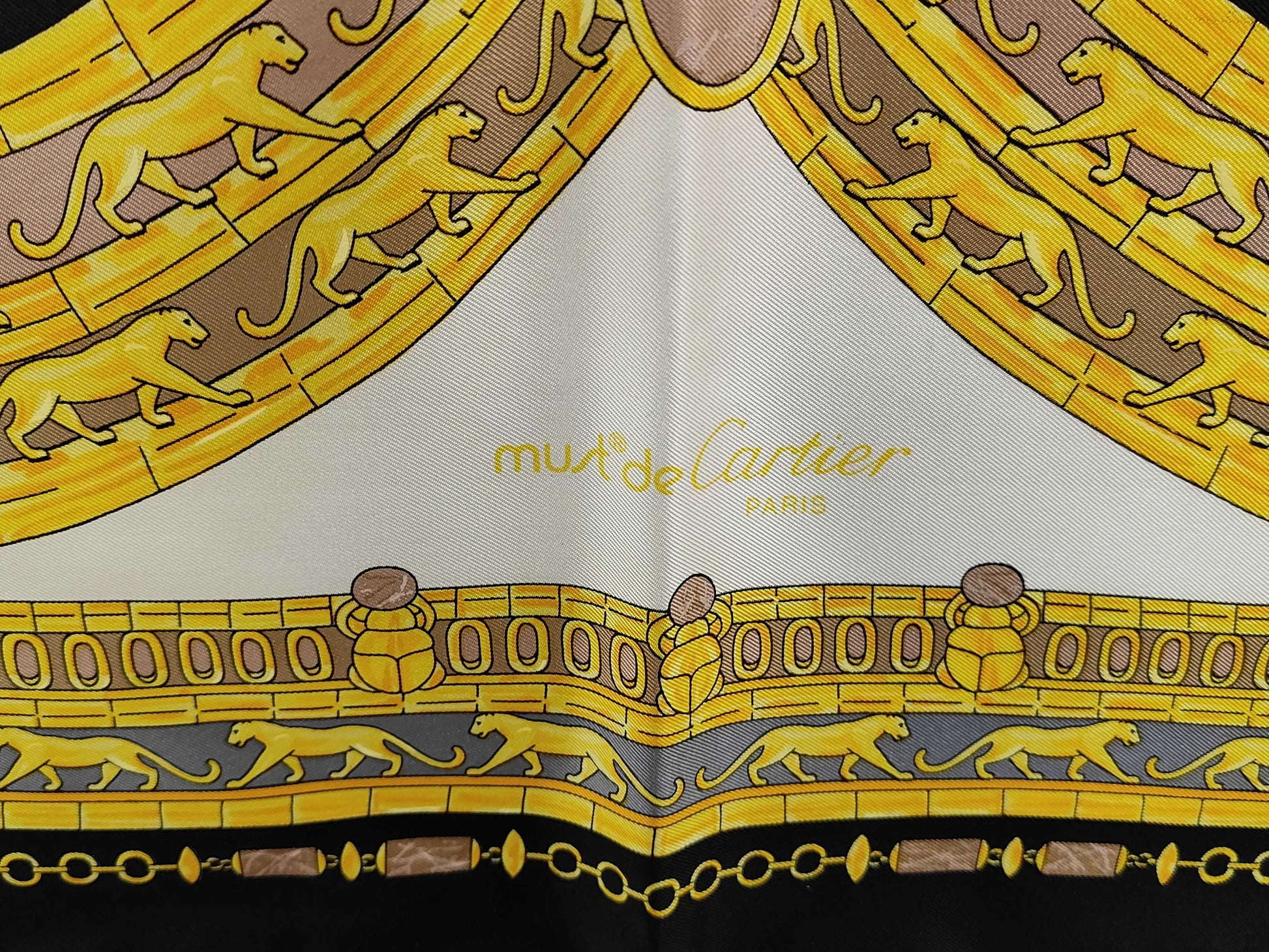 Cartier Cartier must de Cartier scarf