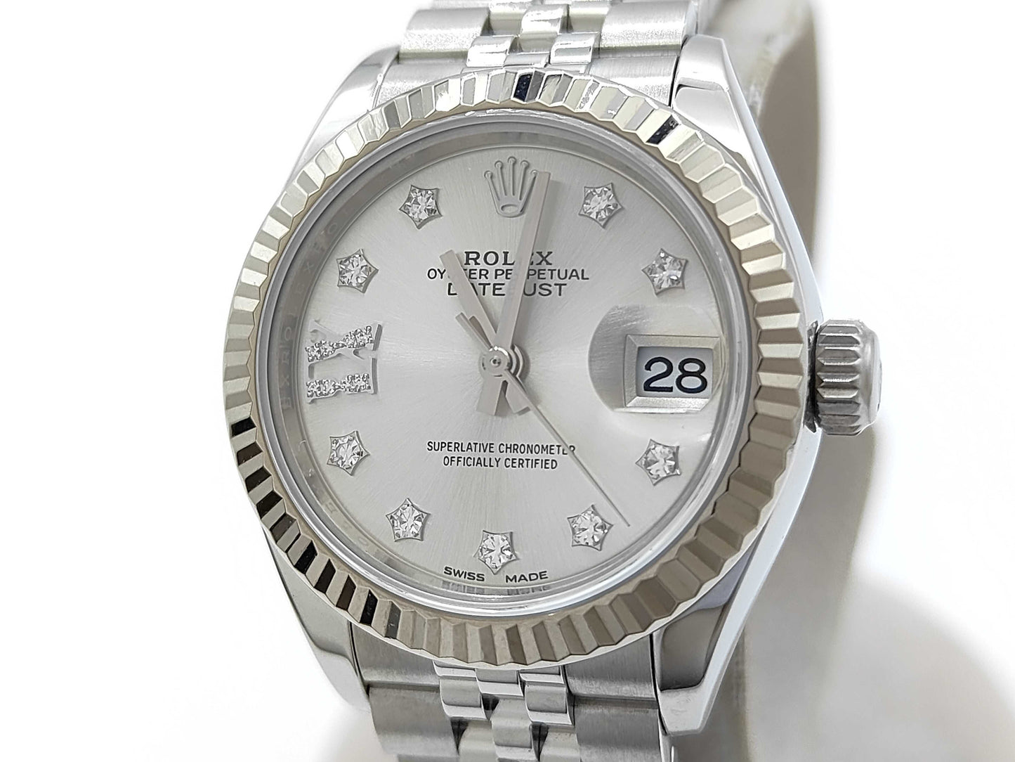 ROLEX 279174G L293T419 Star Diamond Dial Jubilee Women's Watch