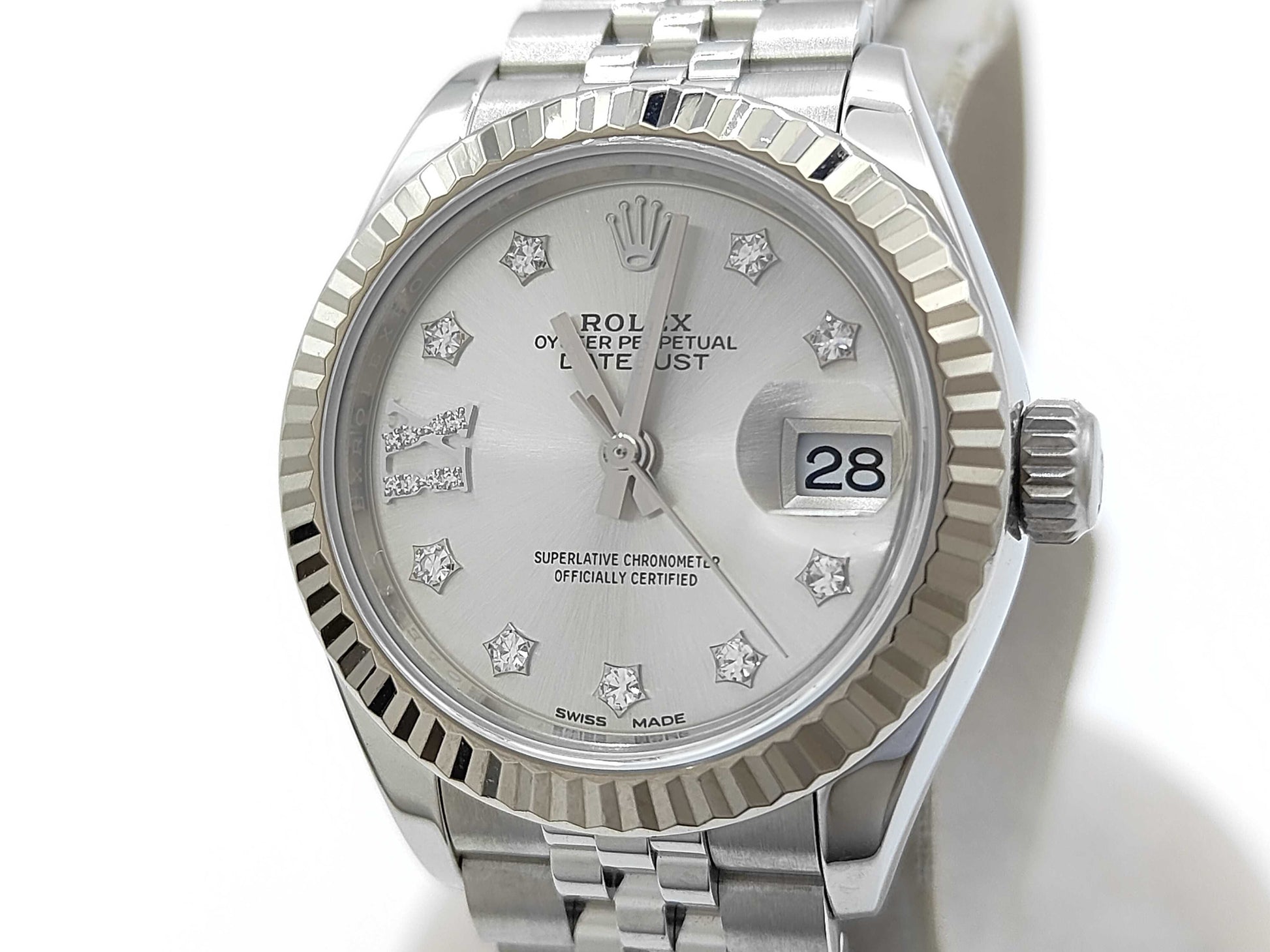 ROLEX 279174G L293T419 Star Diamond Dial Jubilee Women's Watch