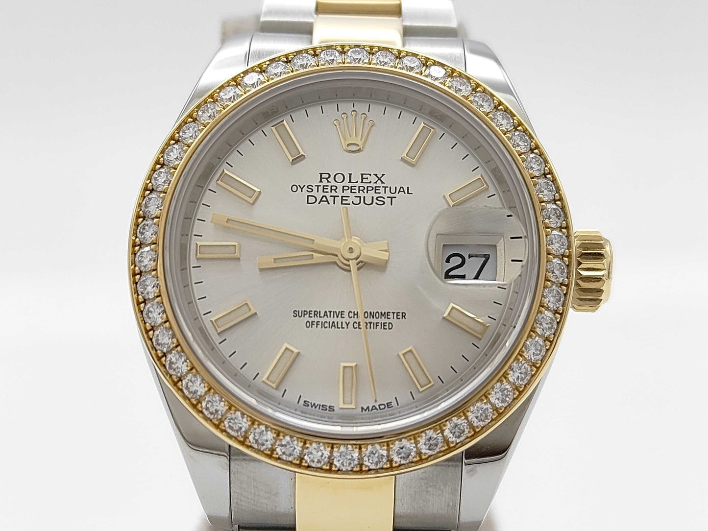 ROLEX 279383RBR 874A61K5 Champagne Dial Jubilee Women's Watch