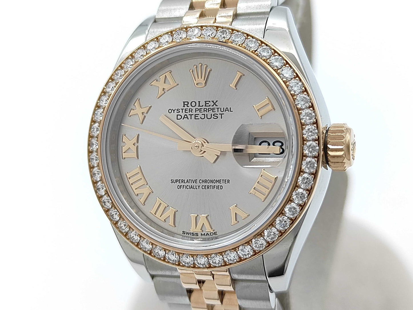 ROLEX 279381RBR 099653X9 Jubilee Pink Roman Women's Watch