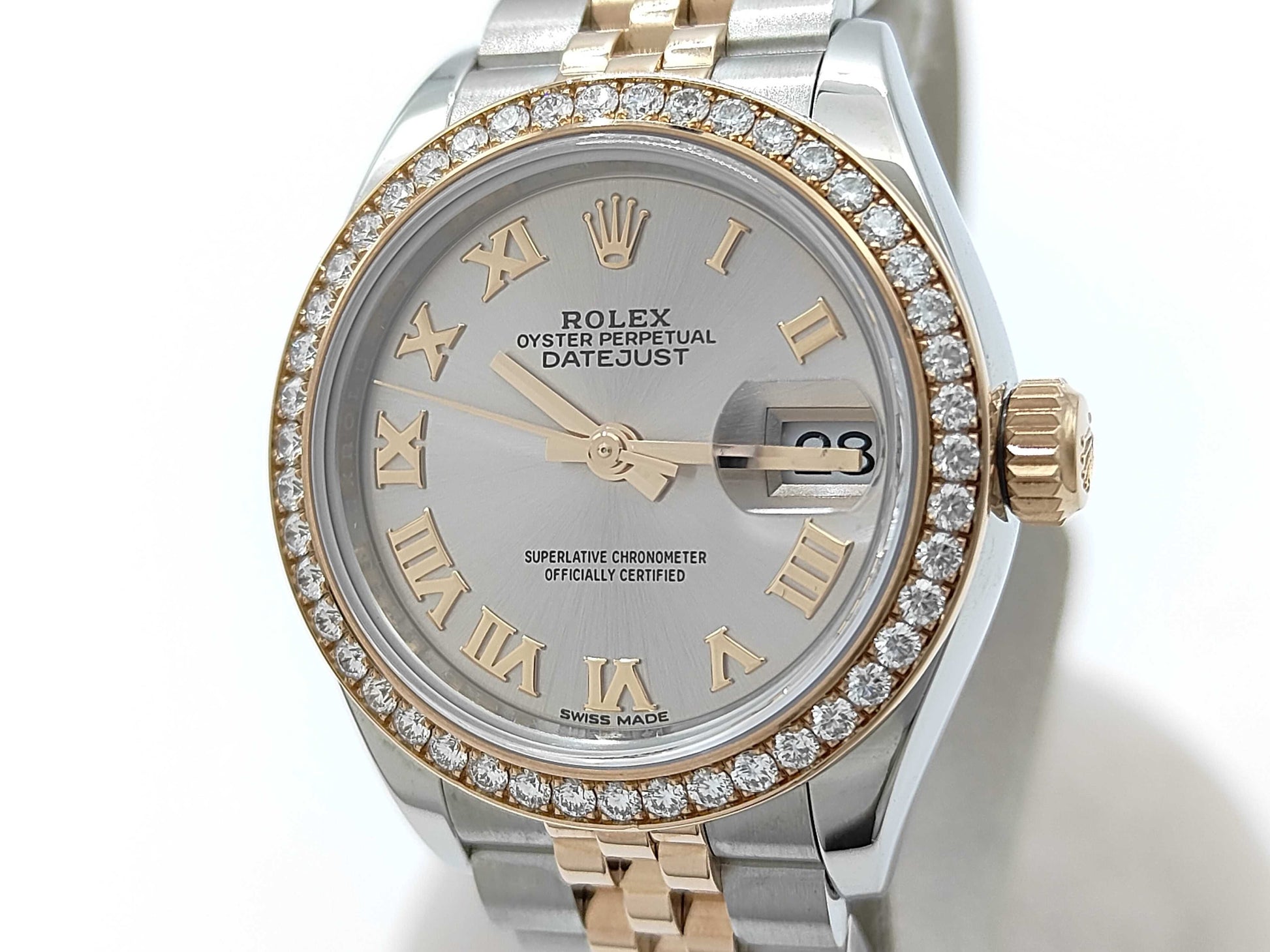 ROLEX 279381RBR 099653X9 Jubilee Pink Roman Women's Watch