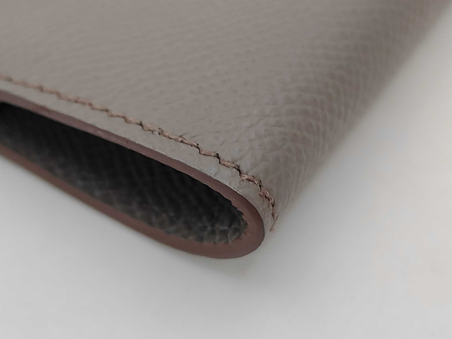 HERMES Agenda Epson Etoupe Z Stamped Notebook Cover