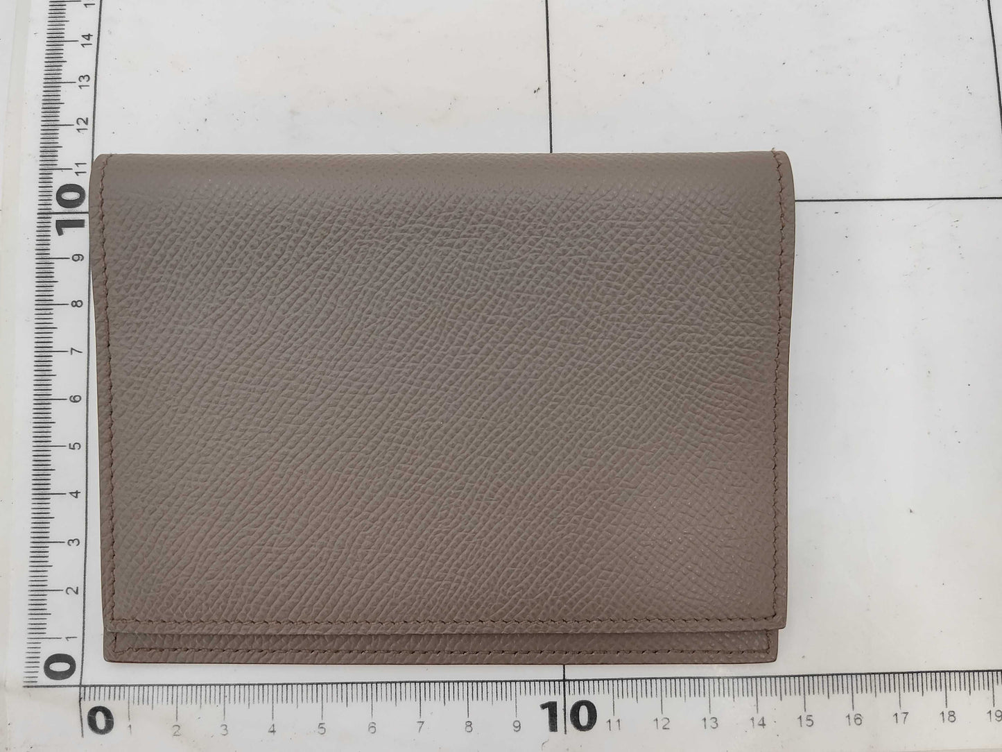 HERMES Agenda Epson Etoupe Z Stamped Notebook Cover