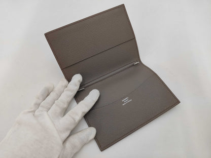 HERMES Agenda Epson Etoupe Z Stamped Notebook Cover