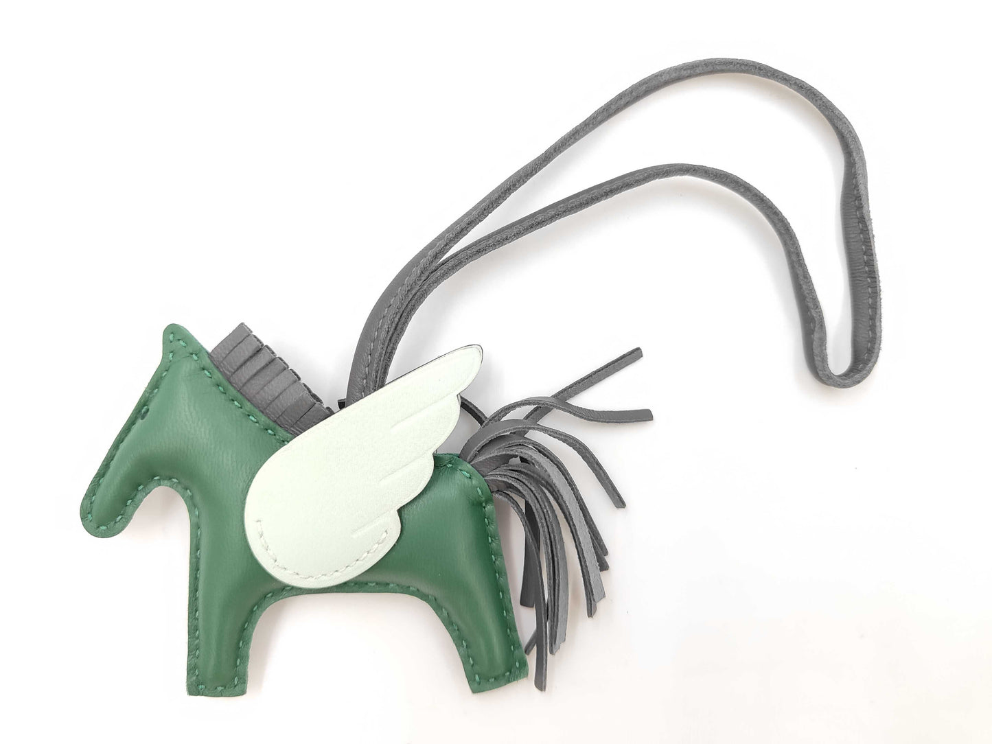 HERMES Rodeo Pegasus PM Vert Moyen Ardoise Vert Peppermint W Stamp Other Accessories