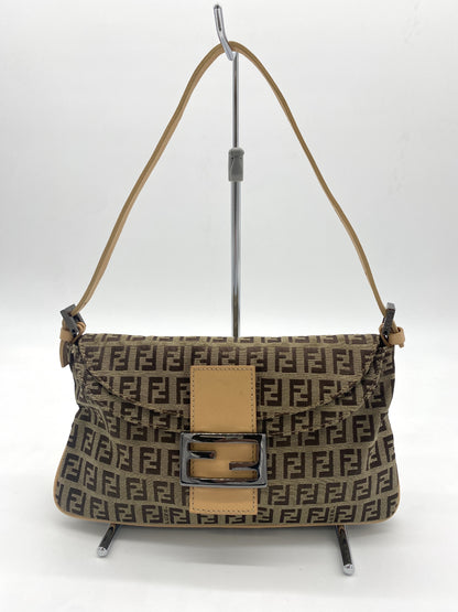 FENDI Zucchino Mamma Bucket Shoulder Bag