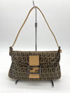 FENDI Zucchino Mamma Bucket Shoulder Bag