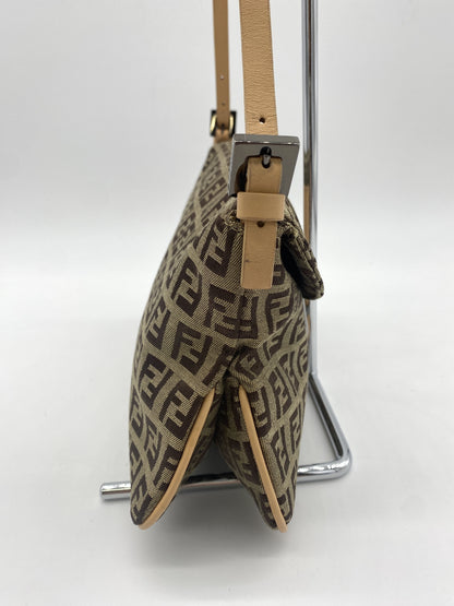 FENDI Zucchino Mamma Bucket Shoulder Bag