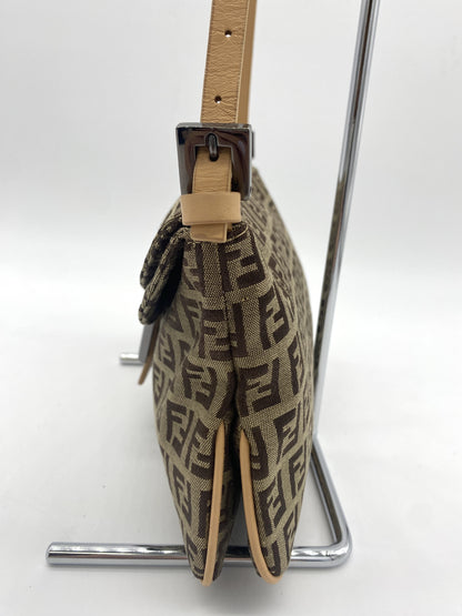 FENDI Zucchino Mamma Bucket Shoulder Bag