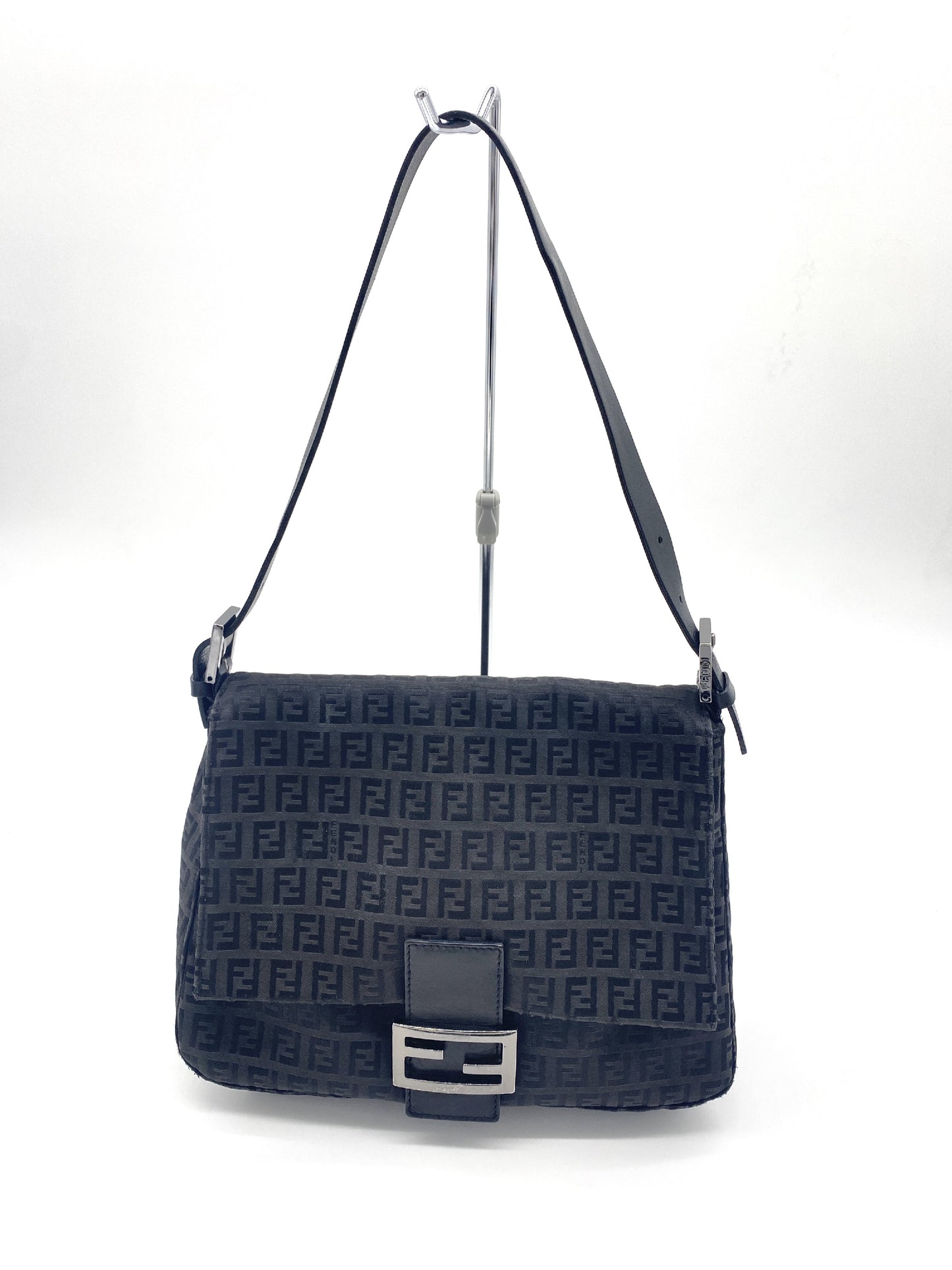 FENDI Zucchino Mamma Bucket Shoulder Bag