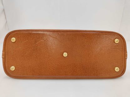 HERMES Bolide 31 Brown Handbag with GD Hardware and D Stamp