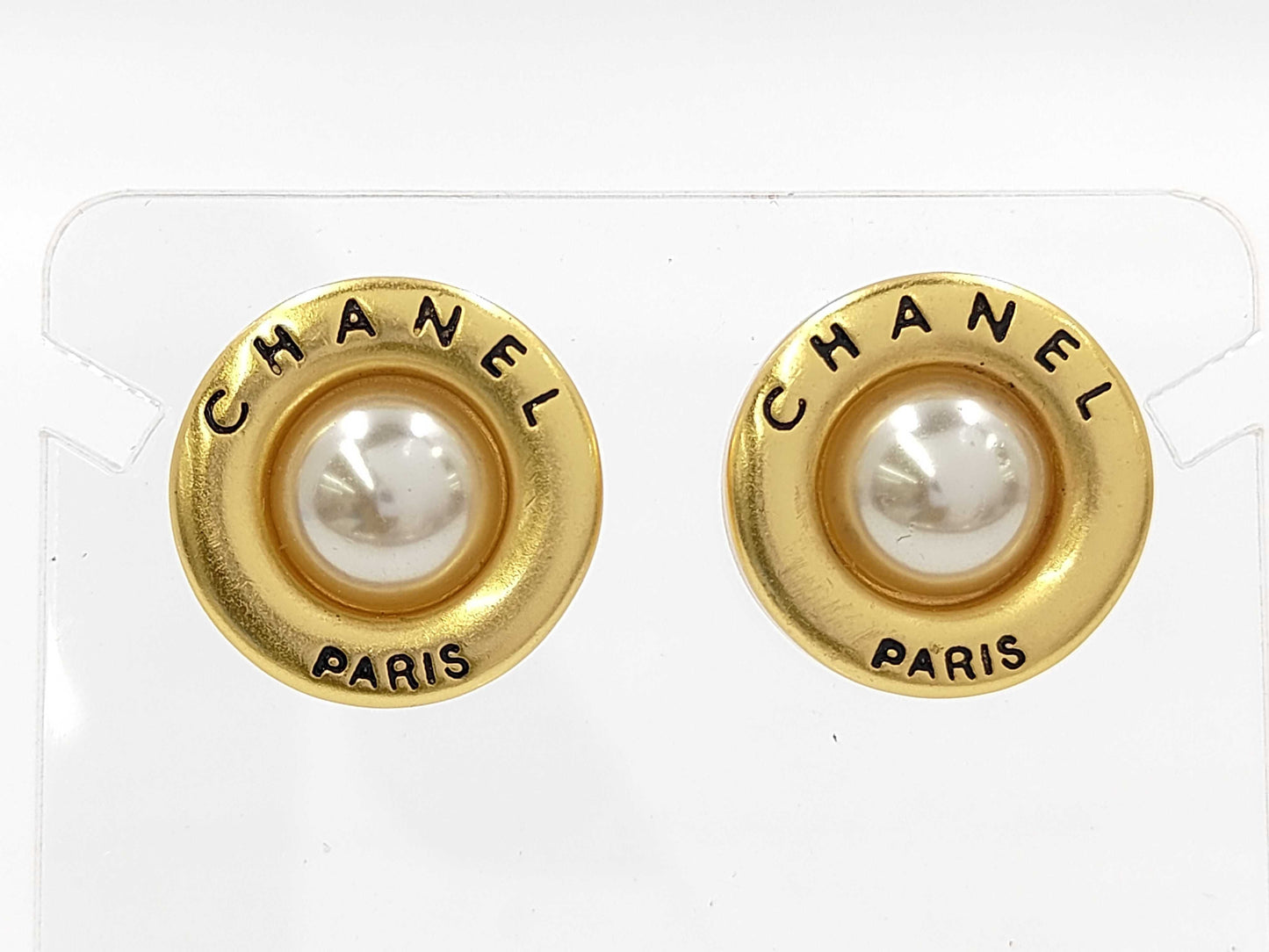 CHANEL CHANEL Earrings Pearl Earrings