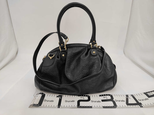 GUCCI GUCCI Sukey 2-way Shima Handbag Bag