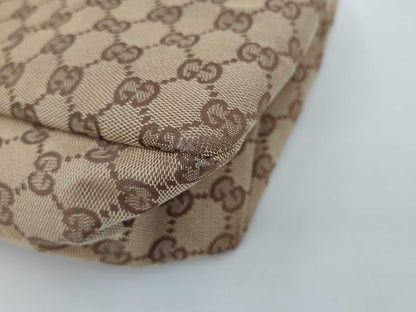 GUCCI GUCCI Horsebit GG Canvas Shoulder Bag Bag