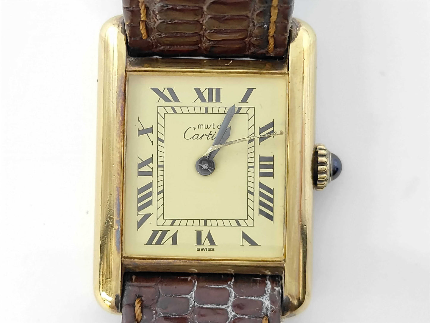 Cartier Must Tank 3073420 Manual Winding Women's Watch