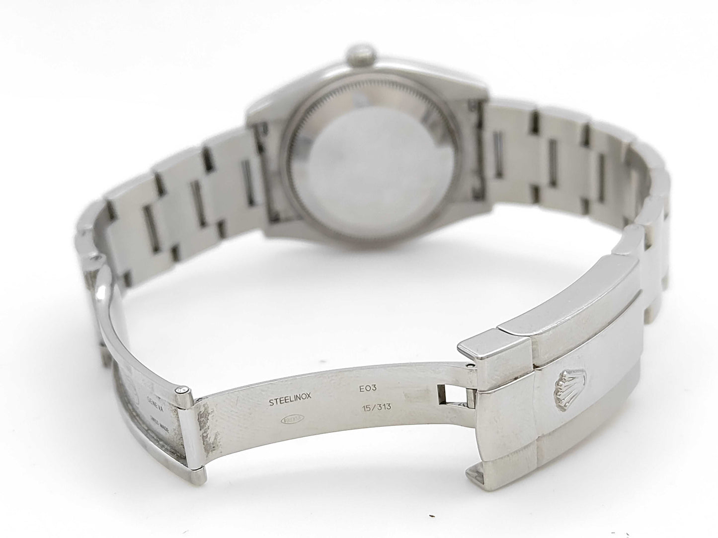 ROLEX 115200 M018810 Black Dial Oyster Bracelet Boys' Watch