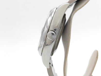 ROLEX 115200 M018810 Black Dial Oyster Bracelet Boys' Watch