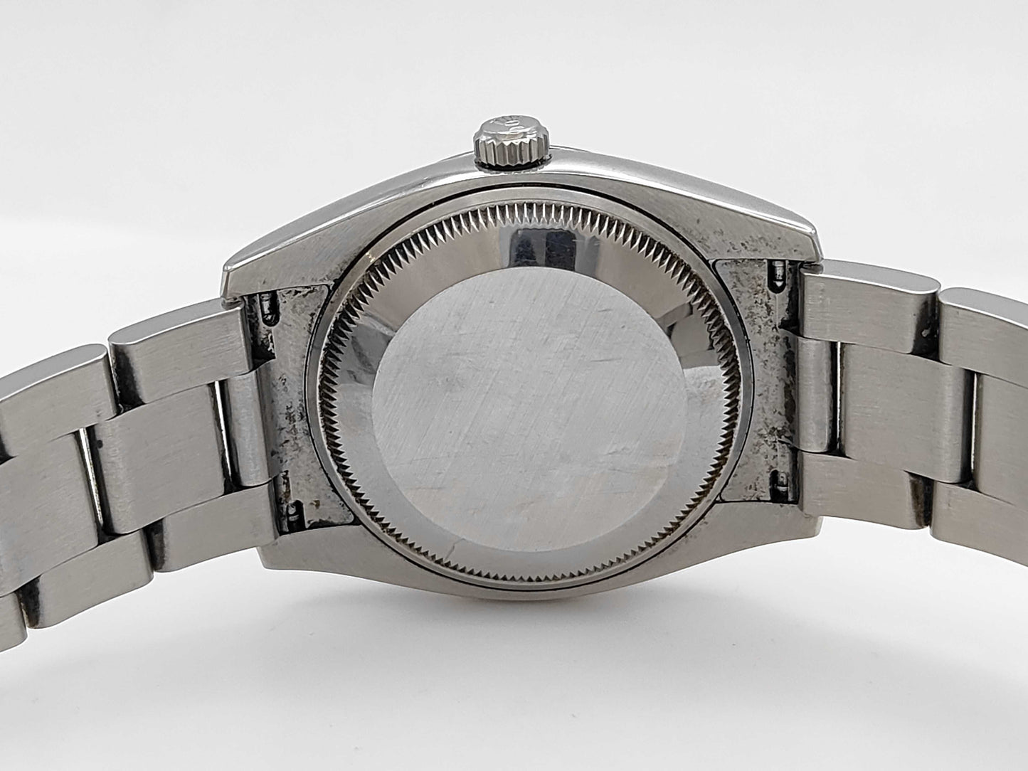 ROLEX 115200 M018810 Black Dial Oyster Bracelet Boys' Watch