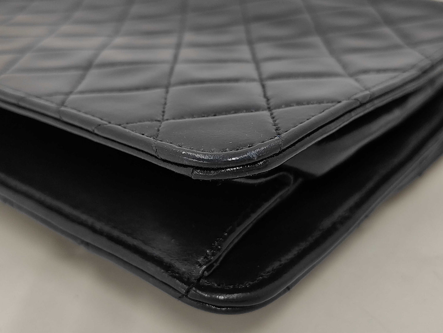 CHANEL CHANEL Matelasse Coco Mark Shoulder Bag Card Navy Shoulder Bag