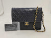 CHANEL CHANEL Matelasse Coco Mark Shoulder Bag Card Navy Shoulder Bag