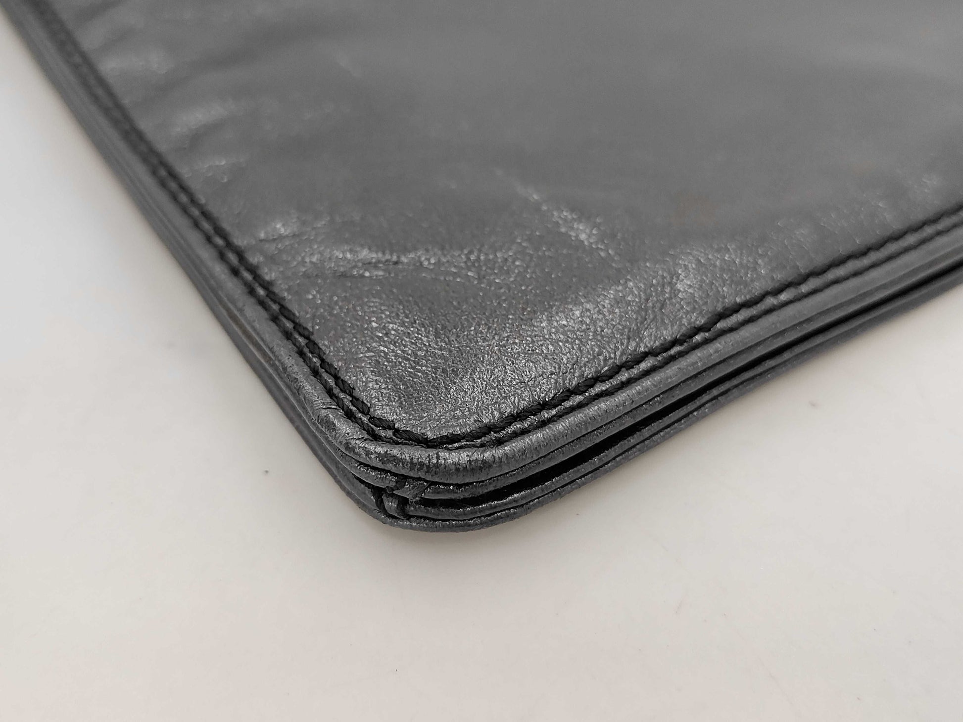 CHANEL CHANEL Logo Leather Shoulder Bag with Seal