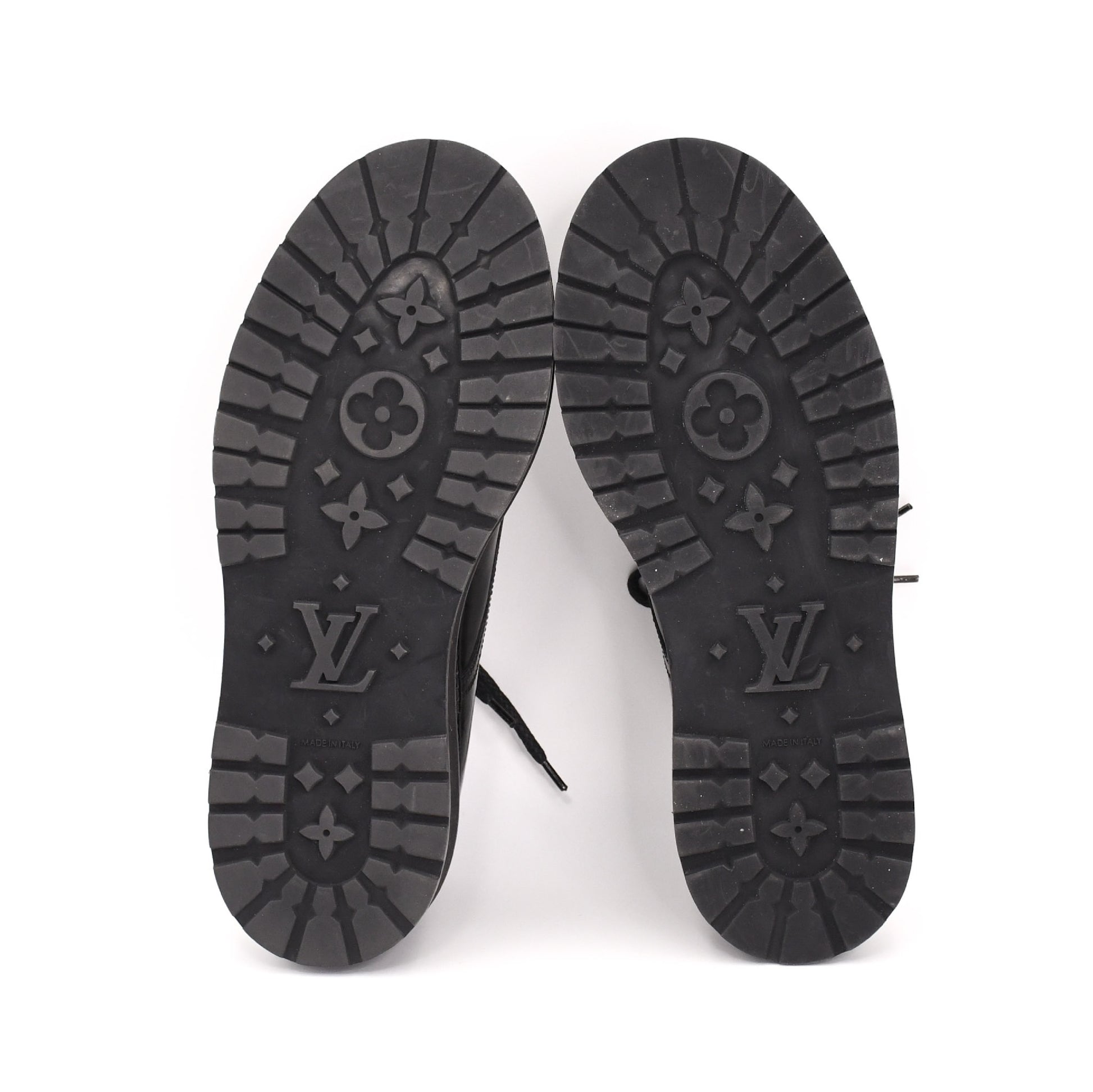 LOUIS VUITTON ST1107 Size 5 Leather Business Shoes