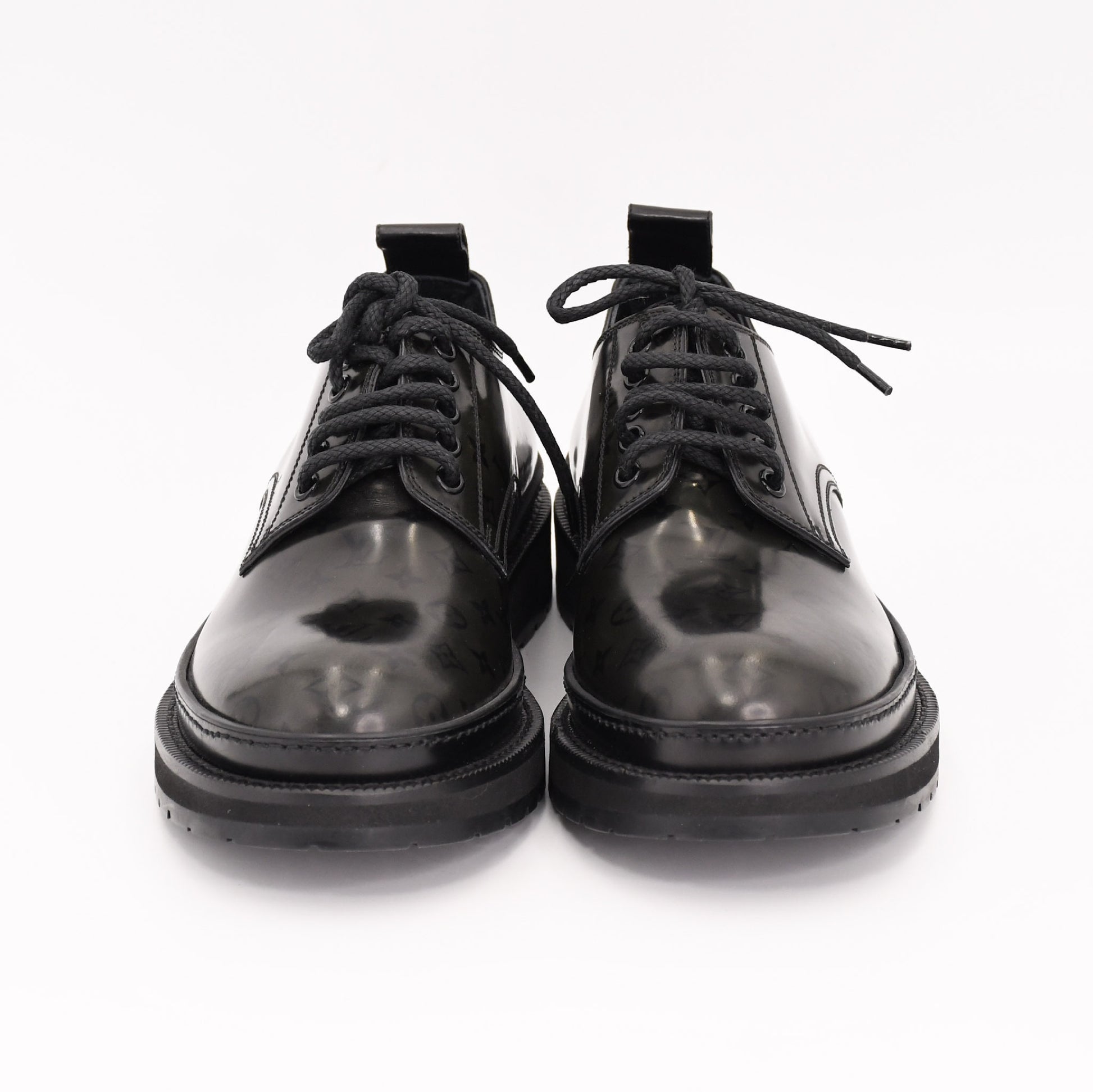 LOUIS VUITTON ST1107 Size 5 Leather Business Shoes