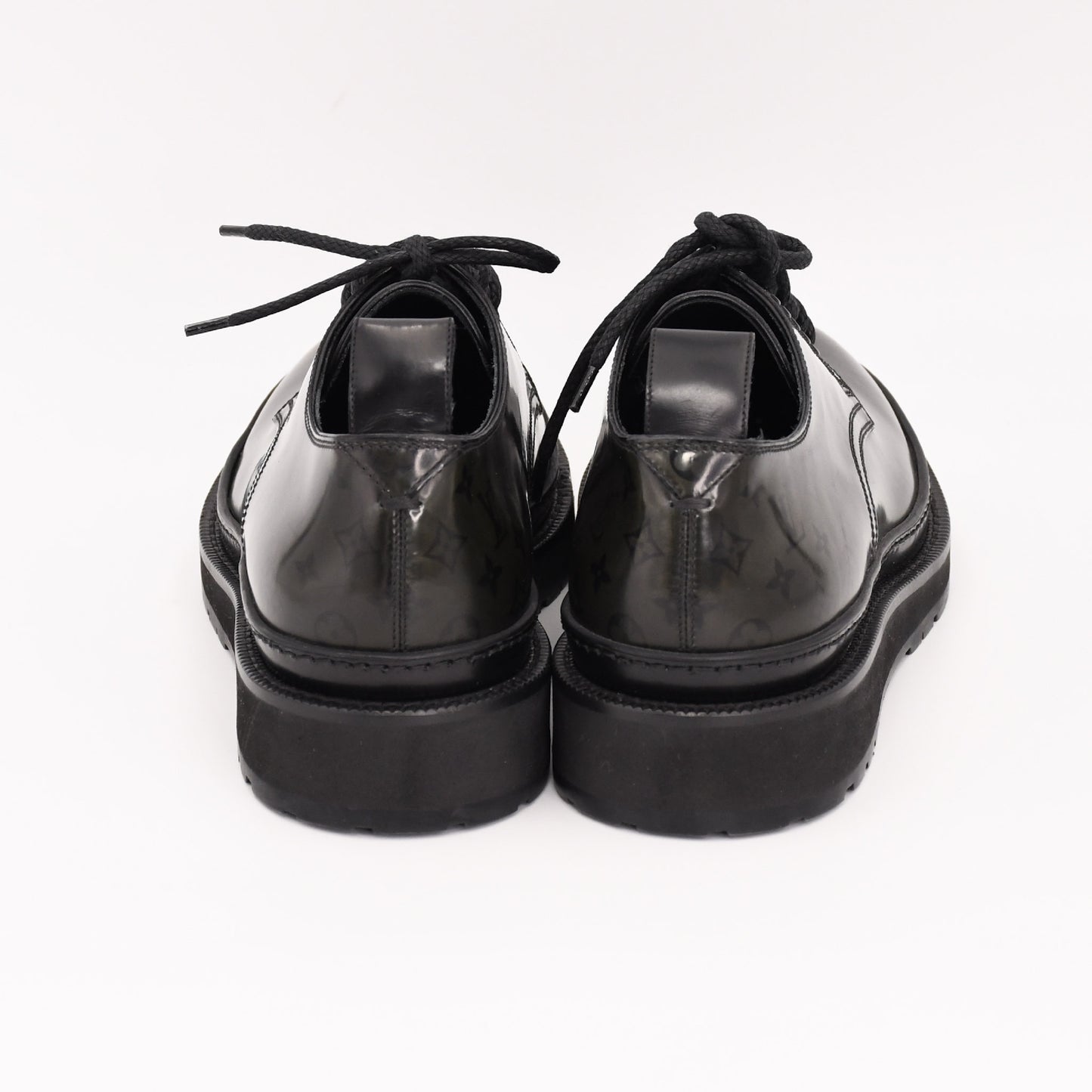 LOUIS VUITTON ST1107 Size 5 Leather Business Shoes