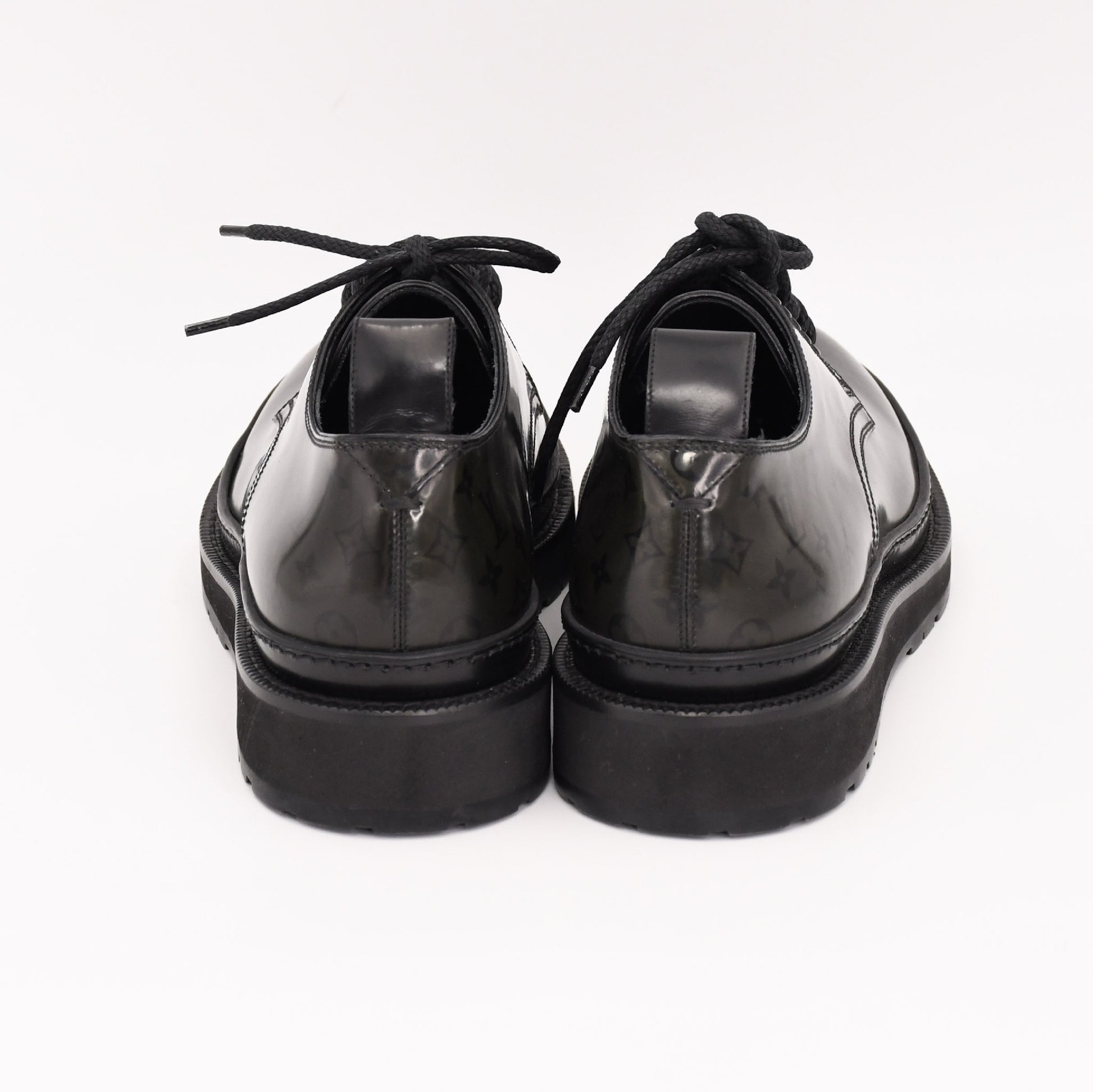 LOUIS VUITTON ST1107 Size 5 Leather Business Shoes