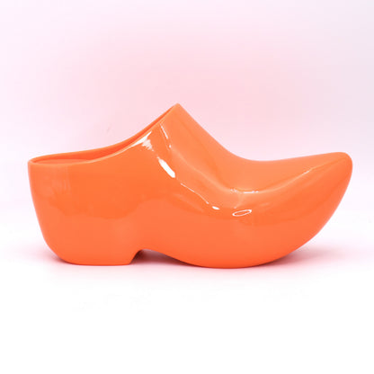 BALENCIAGA Techno Clog Rubber Mule, Size 41, Men's, Orange, Unused, Box and Dust Bag Included.