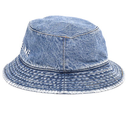 CELINE CELINE Denim Hat Size L Hat Other Accessories