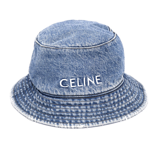 CELINE CELINE Denim Hat Size L Hat Other Accessories