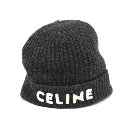 CELINE CELINE Knit hat Cap with logo embroidery Other accessories