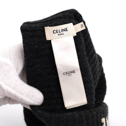 CELINE CELINE Knit hat Cap with logo embroidery Other accessories