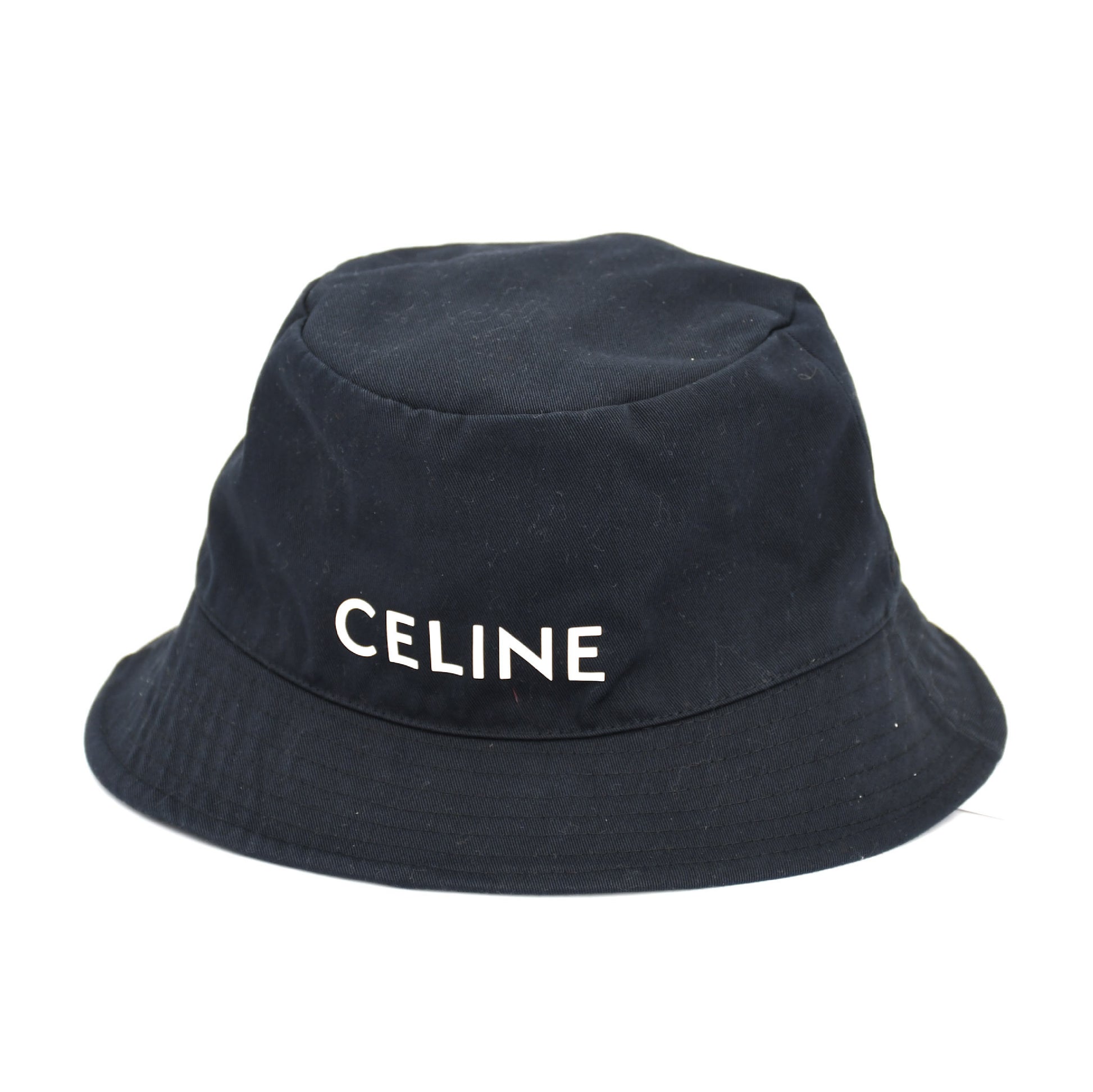 CELINE Logo Bucket Hat 2AU5B968P Size L Other Accessories