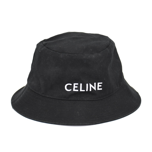 CELINE Logo Bucket Hat 2AU5B968P Size L Other Accessories