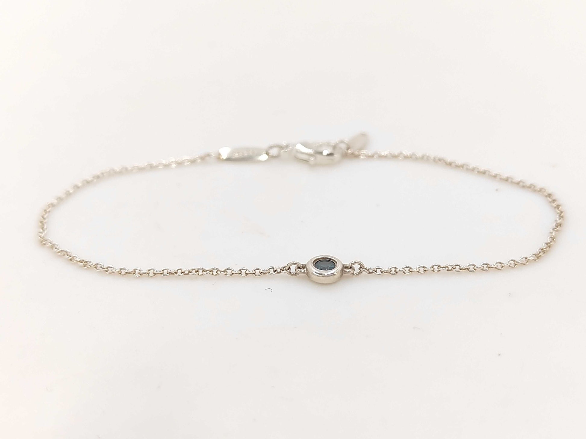 Tiffany & Co. Tiffany By the Yard Aquamarine 925 Bracelet/Bangle