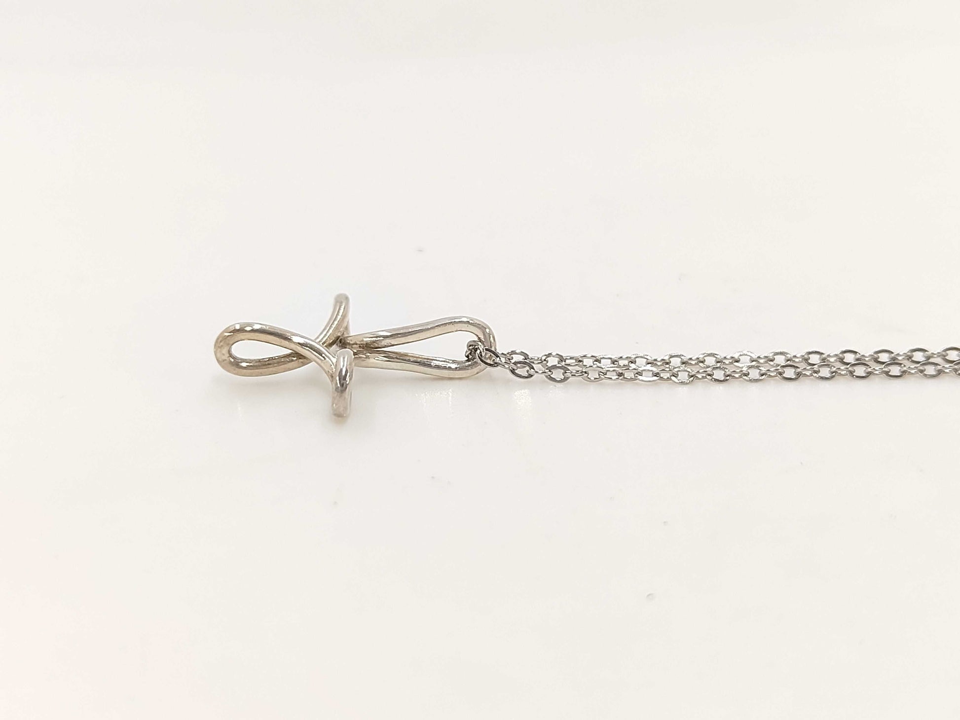 Tiffany & Co. Tiffany Infinity Cross 925 Necklace