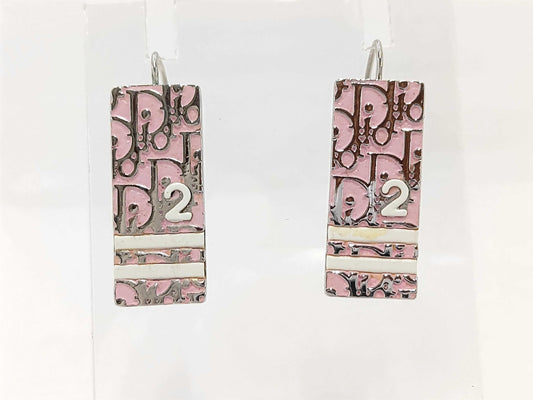 Dior Christian Dior Trotter Pink Earrings