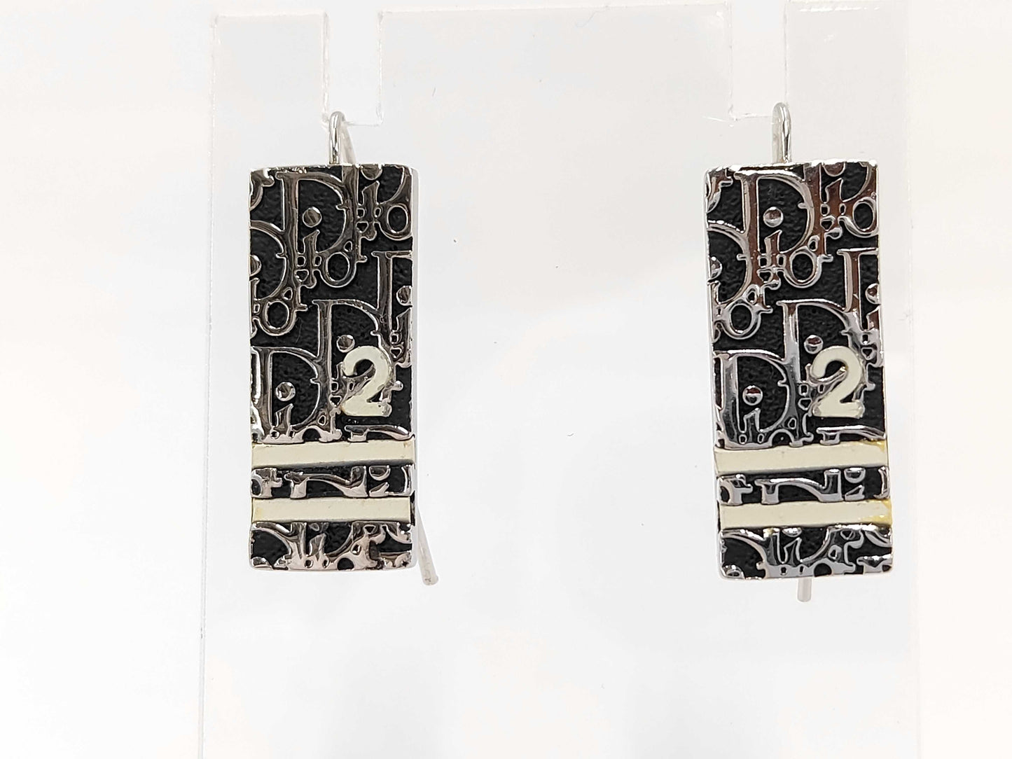 Dior Christian Dior Trotter Black Earrings