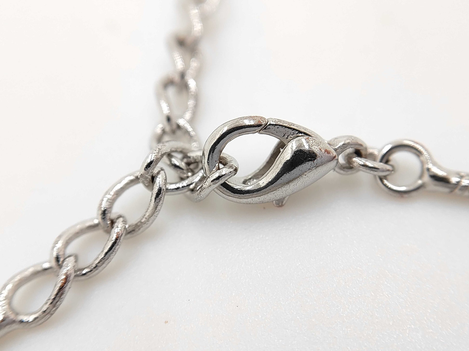 Dior Christian Dior Silver D Logo Necklace