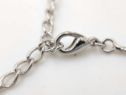 Dior Christian Dior Silver D Logo Necklace