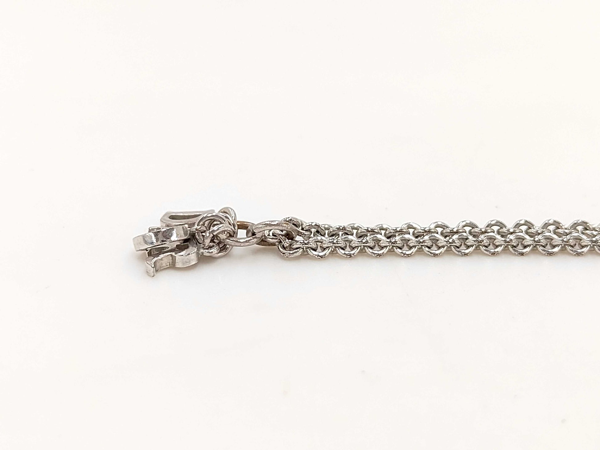 Dior Christian Dior Silver DIOR Logo Necklace