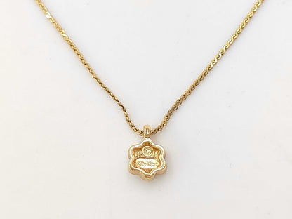 Dior Christian Dior Gold Rhinestone Necklace