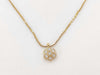 Dior Christian Dior Gold Rhinestone Necklace